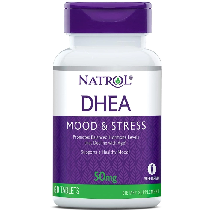 Dhea, 50mg, 60 comprimidos, Natrol
