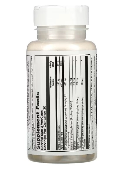 Ácido Úrico, Purificação Total, 60 Cápsulas, Solaray