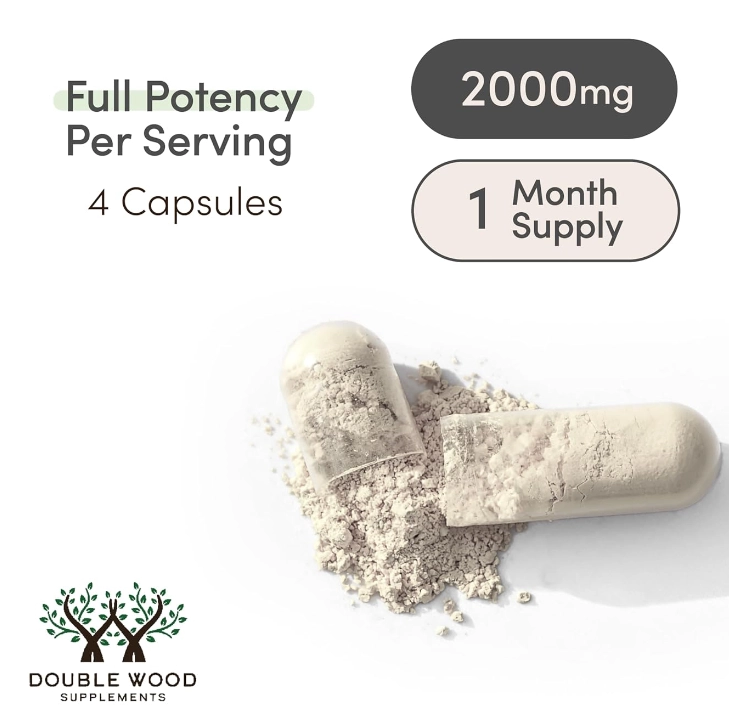 Magtein, Magnésio L-Threonate 2000mg, Suporte para Sono e Cognição, 120 Cápsulas, Double Wood