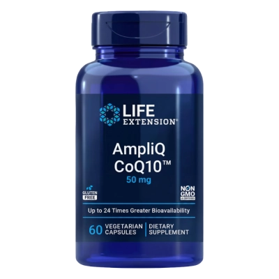 AmpliQ CoQ10, 60 Cápsulas Vegetarianas, Life Extension