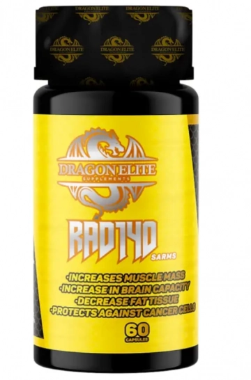 Rad Testolone 10mg, 60 Capsulas, Dragon Elite