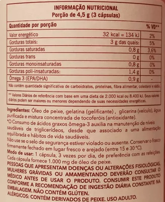 Fish Oil, Ômega 3, 1000mg, 320 Cápsulas, Sundown