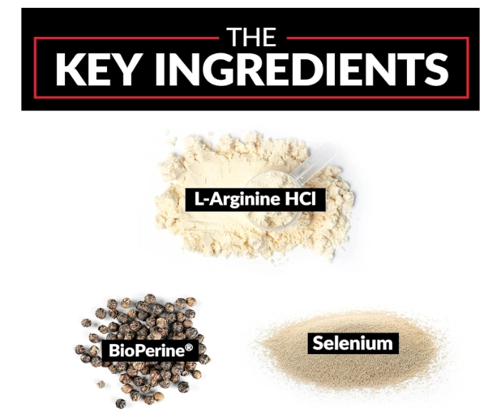 L-Arginina com BioPerine, 3000mg, 150 cápsulas, Force Factor