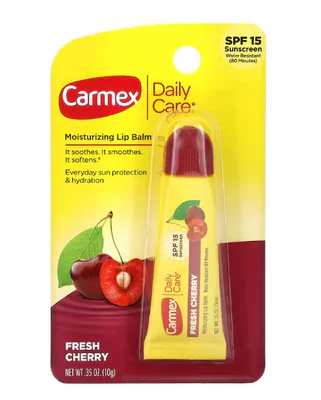 Lip Balm Daily Care, Bálsamo Labial Hidratante, 10g Sabores, Carmex