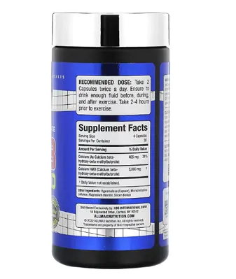 HMB 3000, 120 Cápsulas, Allmax Nutrition