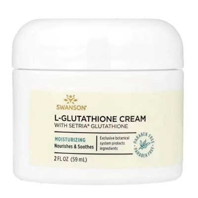 Creme de L-Glutationa com Setria Glutathione, 59ml, Swanson