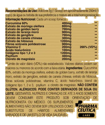 Golden Drink, 8000mg, 240g, Dr. Botanico