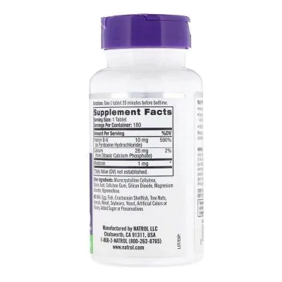 Melatonina 1mg, 180 comprimidos, Natrol