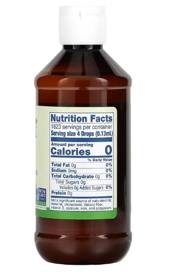 Better Stevia, Adoçante líquido zero calorias, 237ml, Now