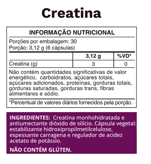 Creatina 520mg, 180 Cápsulas, Ocean Drop