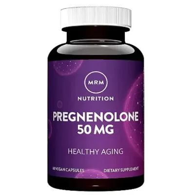 Pregnenolona, 50 mg, 60 Cápsulas, MRM Nutrition