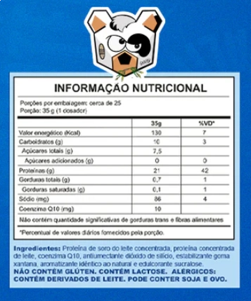 Whey Protein Crush, 900g Sabores, Ander Labz