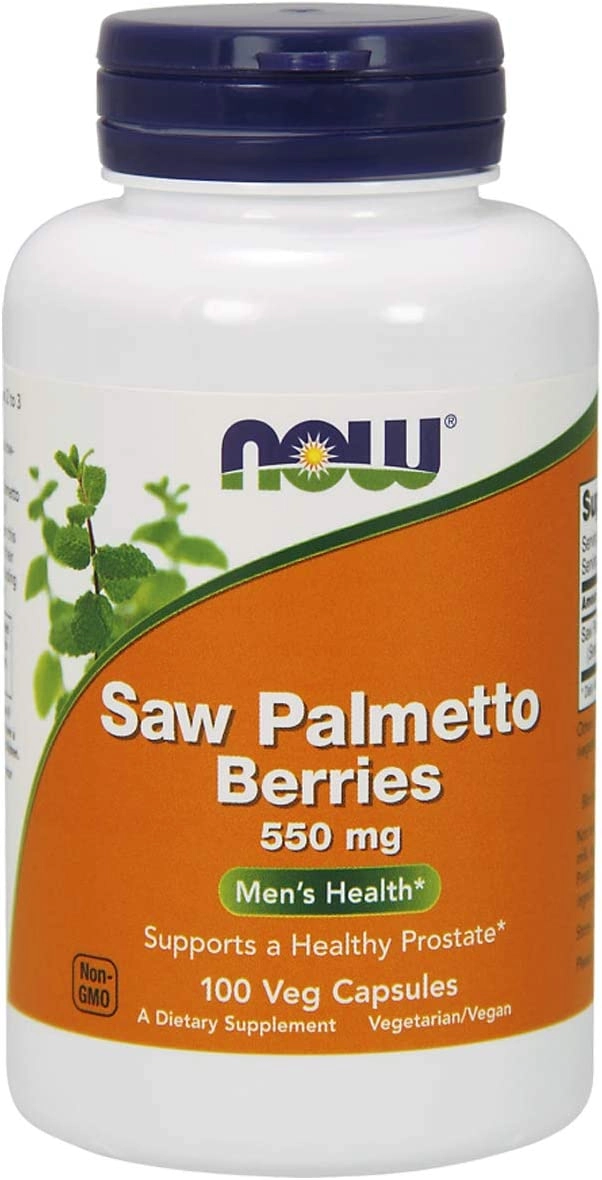 Saw Palmetto Berry, 550mg, 100 Capsulas, Now