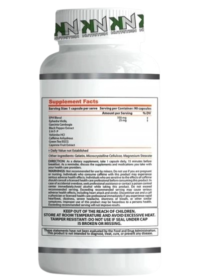 EPH25, 90 Cápsulas, KN Nutrition