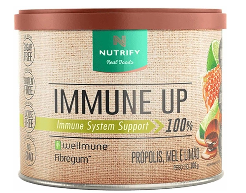 Immune up, Sabor Própolis, Mel e Limão 200g, Nutrify