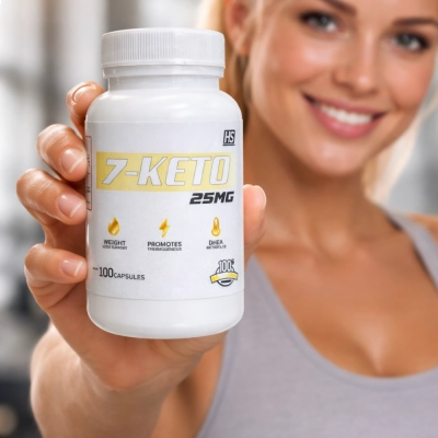 7-Keto, 25Mg, 100 Cápsulas, HS