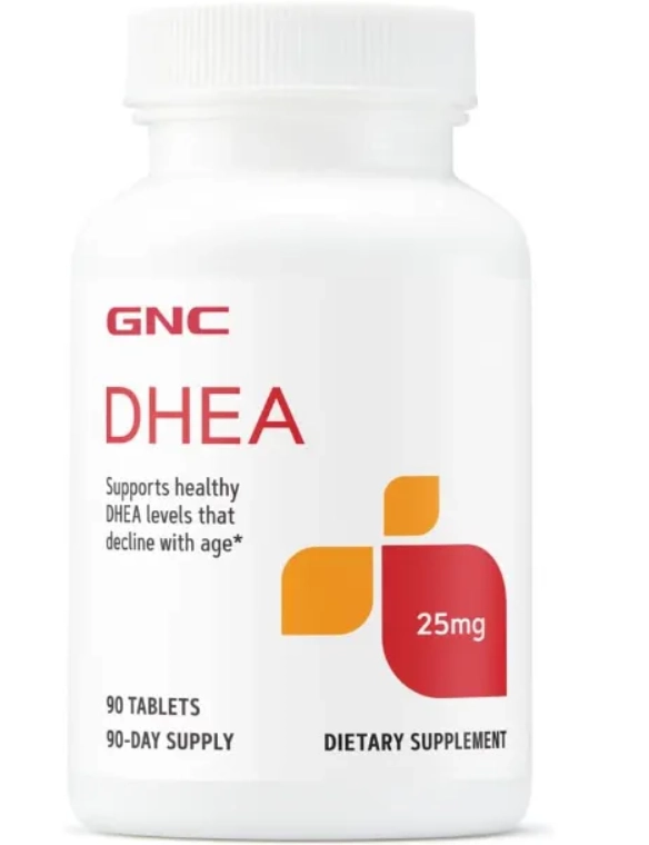 DHEA 25mg, 90 Comprimidos, GNC