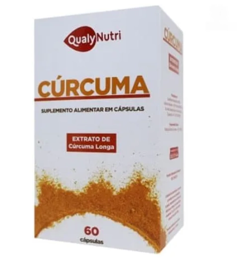 Cúrcuma Longa, 500mg, 60 Cápsulas, QualyNutri