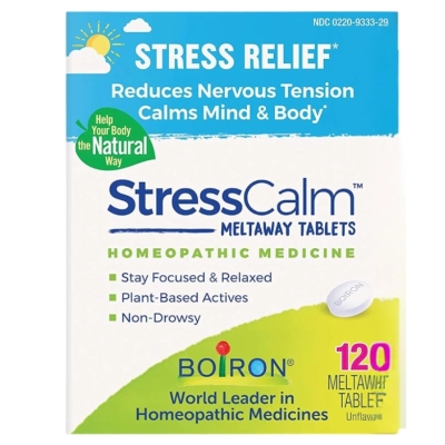 Stress Calm, Dormir tranquilo, 120 Comprimidos, Sem Sabor, Boiron