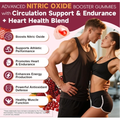 Nitric Oxide Booster Beet Root 17 em 1, Beterraba com L-arginina, L-citrulina e Romã, 60 Gomas, Totaria Health