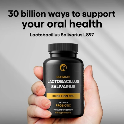 Lactobacillus Gasseri 30 Billion, Digestão, Equilíbrio Intestinal e Bem-Estar Diário, 240 Tablets, Ultimate