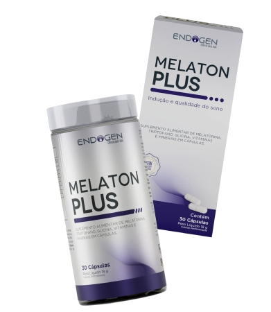 Melaton Plus, Melatonina 210mcg, 30 Cápsulas, Endogen