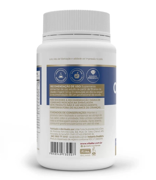 Ômegafor Plus, EPA 990MG/ DHA 660MG, 60 Cápsulas, Vitafor