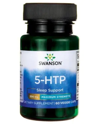 5-Htp Extra Força, 200Mg 60 capsulas, Swanson 5-Htp Extra Força, 200Mg 60 capsulas, Swanson