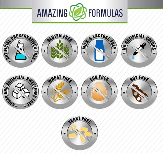 Citicolina 1000mg, 120 Cápsulas, Amazing Formulas
