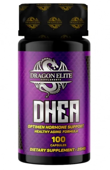 Dhea 25mg, 100 Comprimidos, Dragon elite