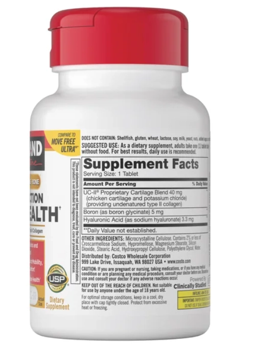 Signature Triple Action Joint Health, 110 comprimidos, Kirkland
