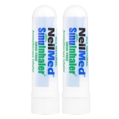 SinuInhaler, Inalador de Aromaterapia, com 2 Inaladores, NeilMed