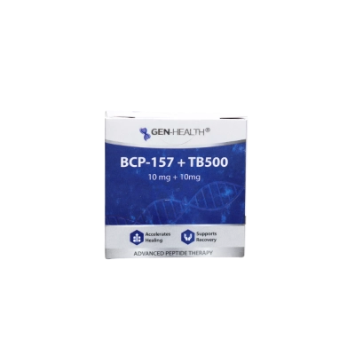 BPC-157 10mg + TB500 10mg, Peptídeo para Recuperação e Regeneração, Gen Health