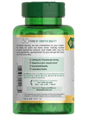 Anxiety & Stress Relief, Com Ashwagandha KSM-66, 90 Comprimidos, Nature's Bounty