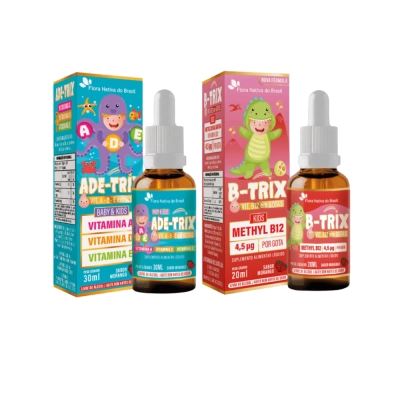 Kit Infantil B-TRIX + ADE-TRIX, Flora Nativa