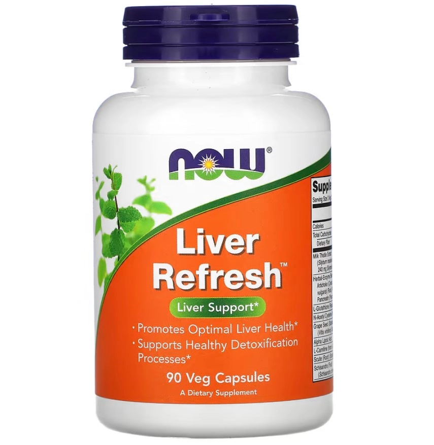 Liver Refresh, 90 Cápsulas, Now