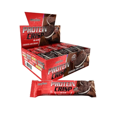 Protein Crisp Bar, Barra De Proteína, 45g, 3 Unidades, Integralmedica