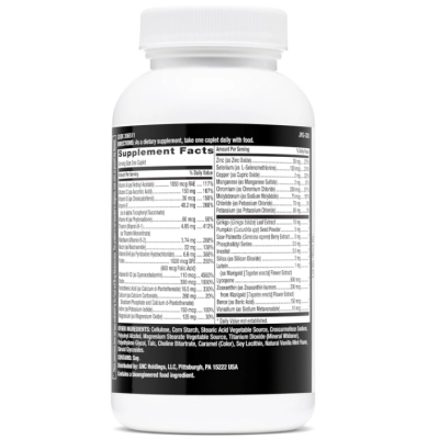 Mega Men 50 Plus, One Daily, Suporte à Próstata e Circulação, 60 Cápsulas, GNC