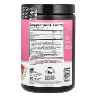 Essential AMINO Energy, Sabores, 30 Porções, Optimum Nutrition