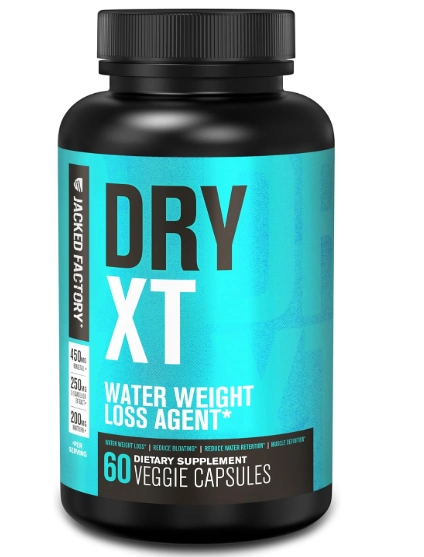 Dry-XT Diuretic, 60 Cápsulas, Jacked Factory