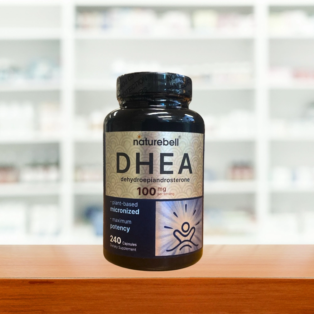 DHEA 100mg, 240 Cápsulas, Naturebell