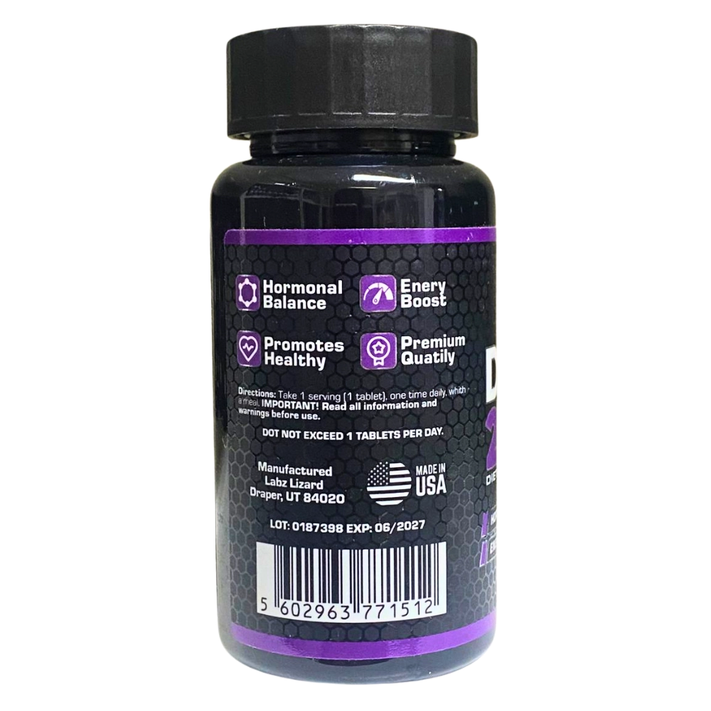 DHEA 25mg, 90 Cápsulas, Lizard