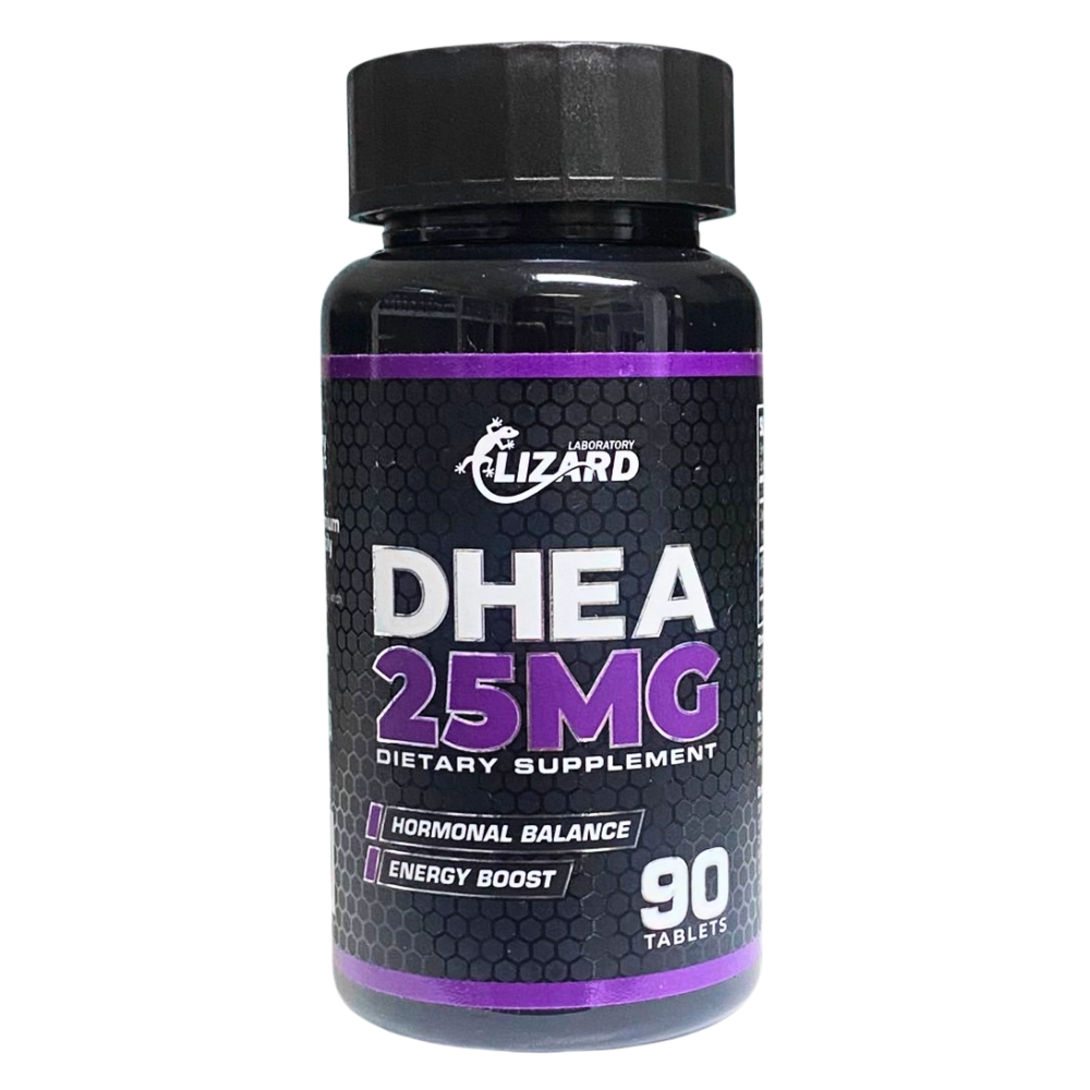 DHEA 25mg, 90 Cápsulas, Lizard