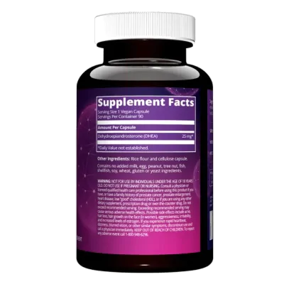 Dhea, 25MG, 90 Cápsulas, MRM Nutrition