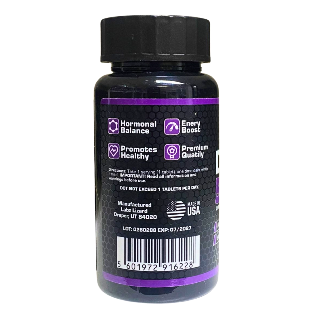 DHEA 50mg, 90 Cápsulas, Lizard