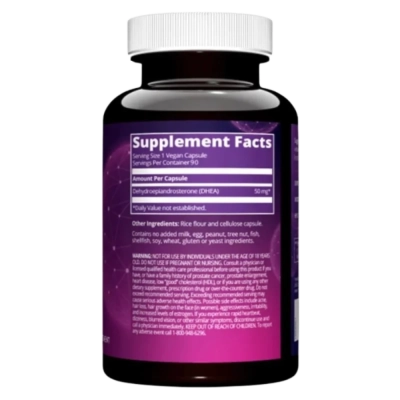 DHEA 50MG, 90 Capsulas MRM Nutrition