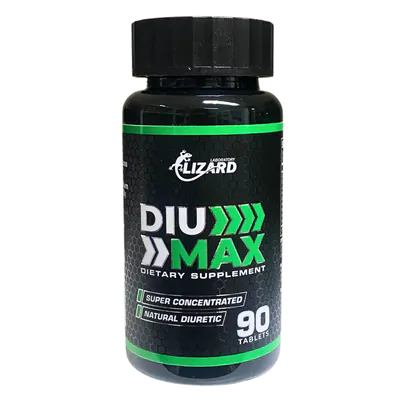 Diumax Diurético e Catalisador Exotérmico, 90 Capsulas, Lizard