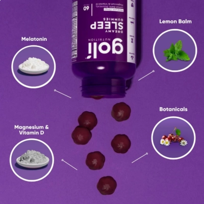 Dreamy Sleep Gummy 60 Gomas – Golí Nutrition