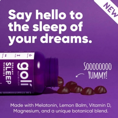 Dreamy Sleep Gummy 60 Gomas – Golí Nutrition
