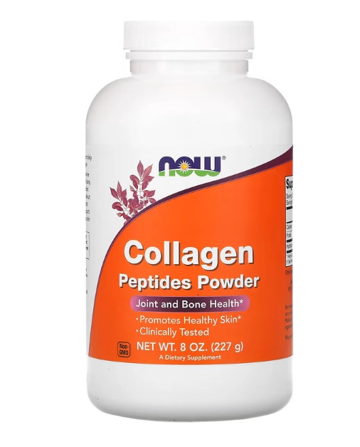 Peptídeos de Colágeno em Pó, 227 g (8 oz), Now